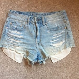 American Eagle Hi-rise Festival shorts